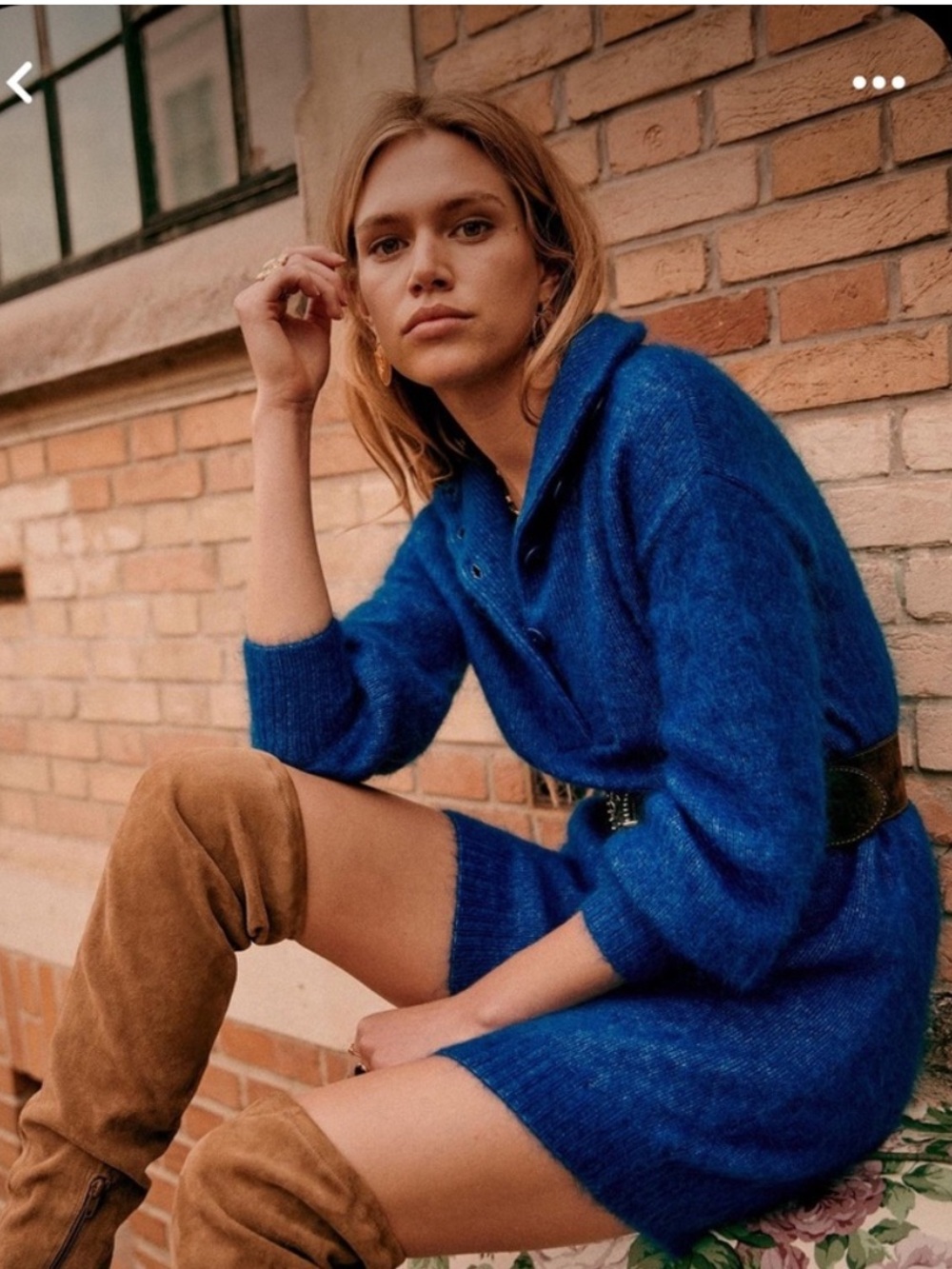 ✨Sezane Mika Sweater Dress